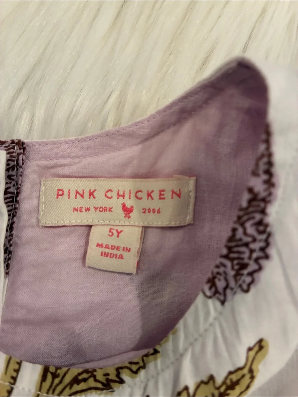 Pink Chicken Girls Marisol Dress-Lavender Dandelion